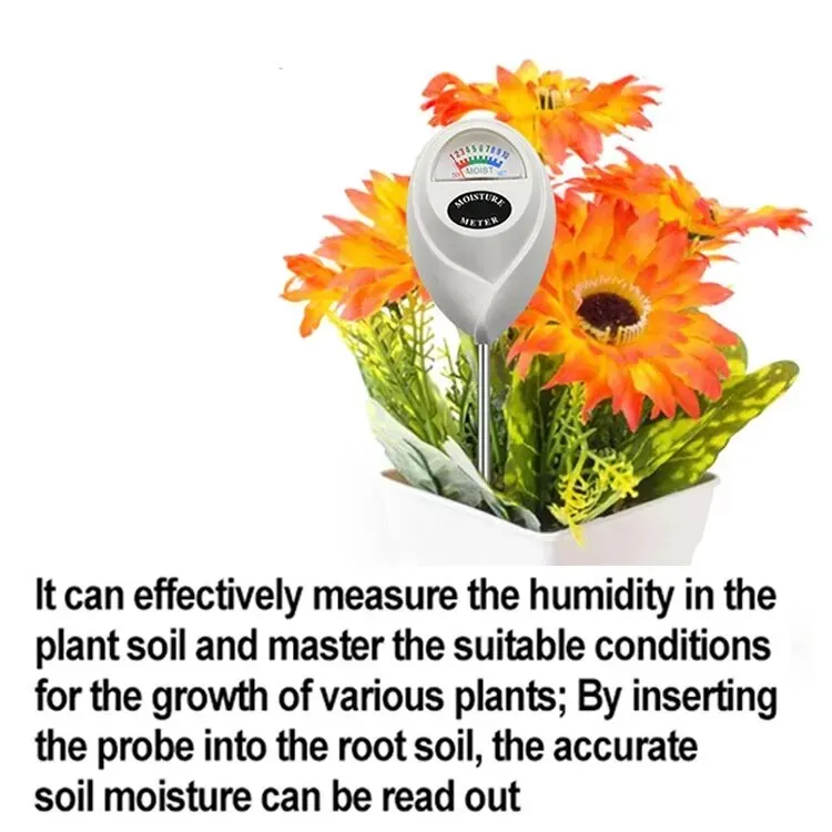 Soil Humidometer Home Gardening Measuring Tool Soil Moisture Meter Hygrometer Probe Watering Test