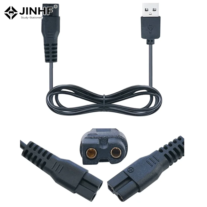 Universal Electric Shavers Charging Cord 0.8m USB Shaver Charger Cord For Electric Shaver Trimmer Charger Cable Replacement
