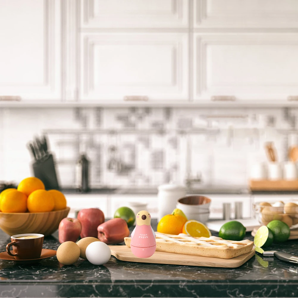 

Kitchen Timer Mechanical Animal-Shape Time Reminder For Cooking Baking Boiled Eggs Rotating Planner Student Habit Training