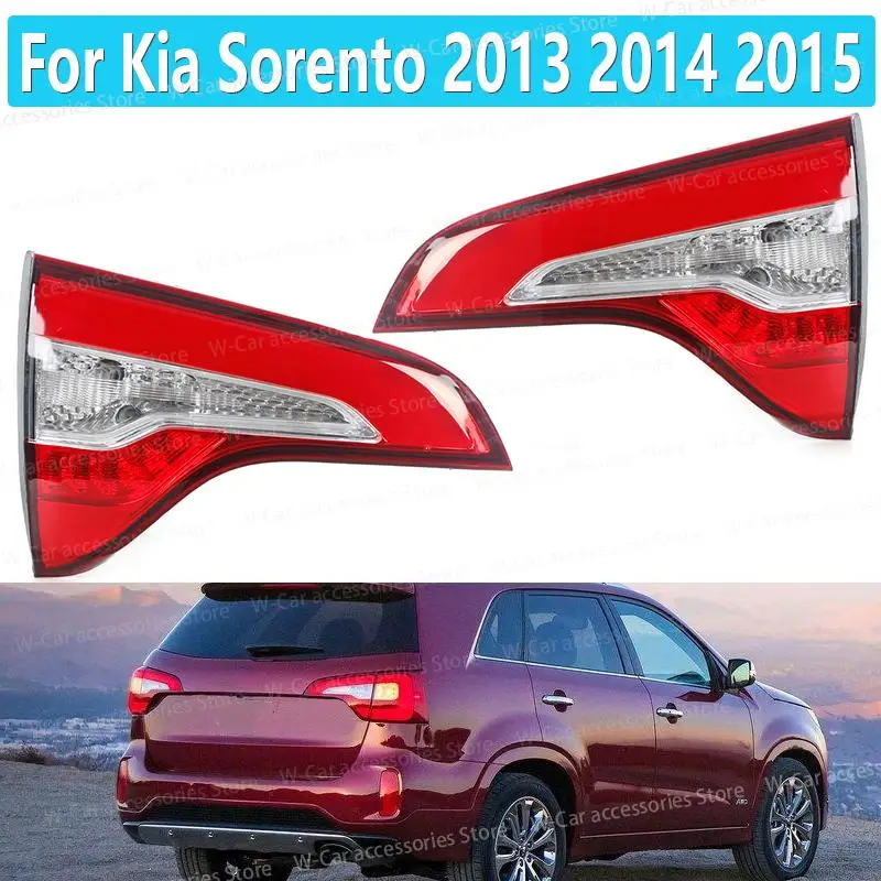 

LED Rear Tail Light For Kia Sorento 2013 2014 2015 Turn Signal Brake Reversing Lamp DRL Car Accessories