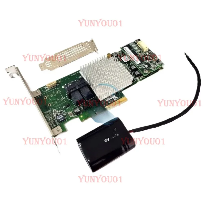 ADAPTEC ASR-8805 TCA-00344-04-D PCI-E 3.0 12Gb/s RAID W/Module AFM-700 W/Battery9261-8i 11407-1 Controller Card