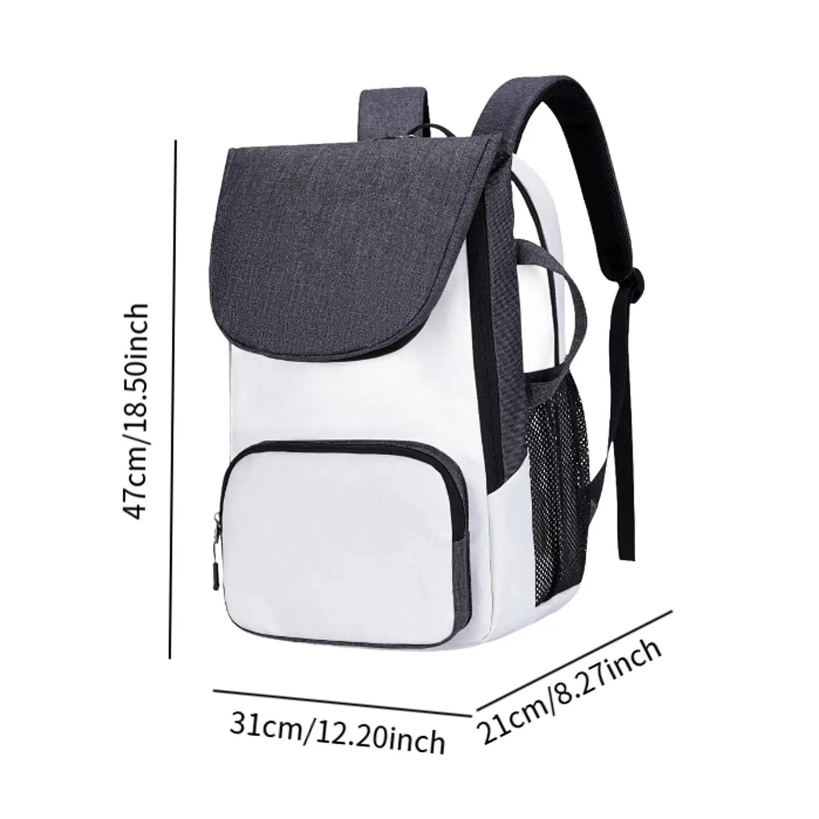 حقيبة ظهر للتنس ومضرب التنس وحقيبة الظهر الرياضية وحقيبة اللياقة البدنية في الهواء الطلق