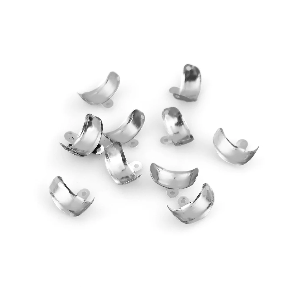 1 Set Dental Matrix Bands Metal Matrices Clamp Ring Sectional Contoured Matrix System Nickel Titanium Clamping Ring Dentist Tool view 4