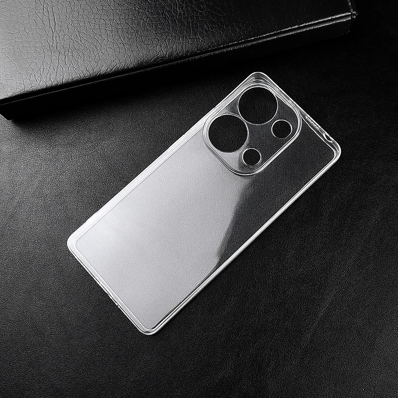 For Xiaomi Poco M6 Pro M6Pro 4G New Ultra Thin Soft TPU Silicon Gel Transparent Camera Protect Case Back Cover