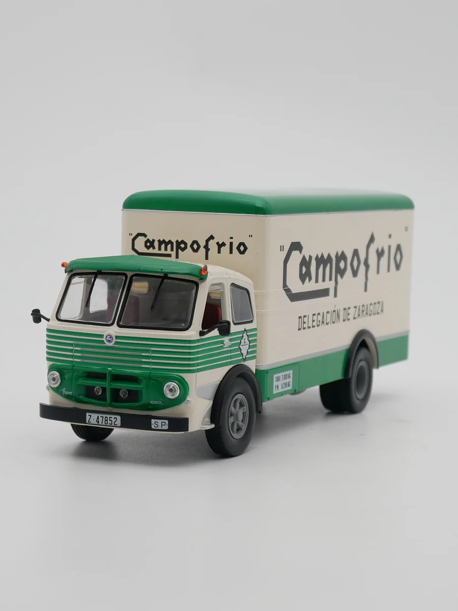 Ixo 1:43 Truck Pegaso Z-206 Camporio 1964 Diecast Car Model Metal Toy Vehicle