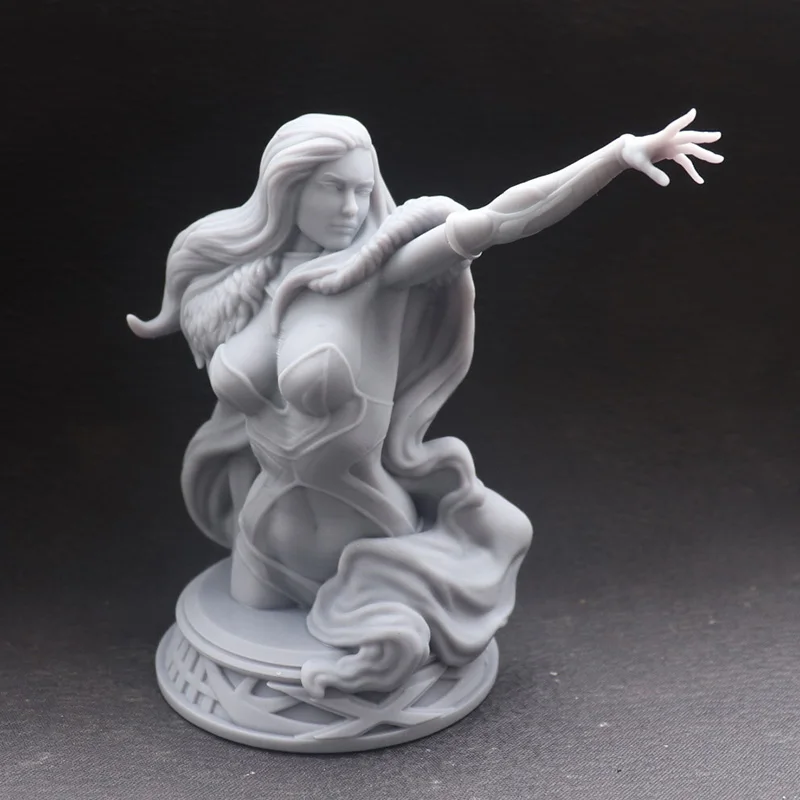 

1/18 1/16 Resin Model Kits Queen of The Tribe Bust Figure Sculpture Unpainted No Color RW-898