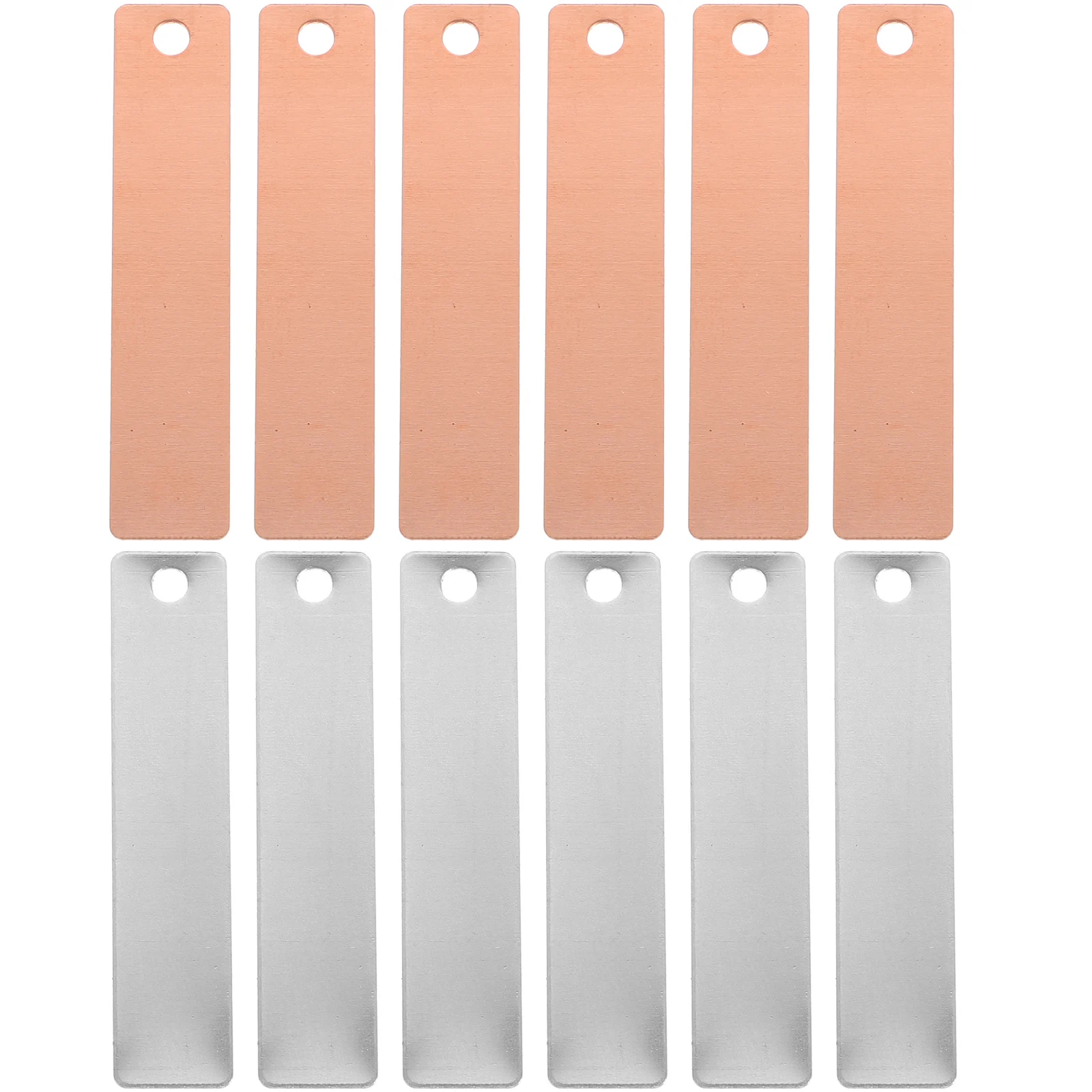 

1 set Copper Zinc Electrode Strips for Fruit Experiments Teaching Supplies Copper Sheets Plates Science Project Tools