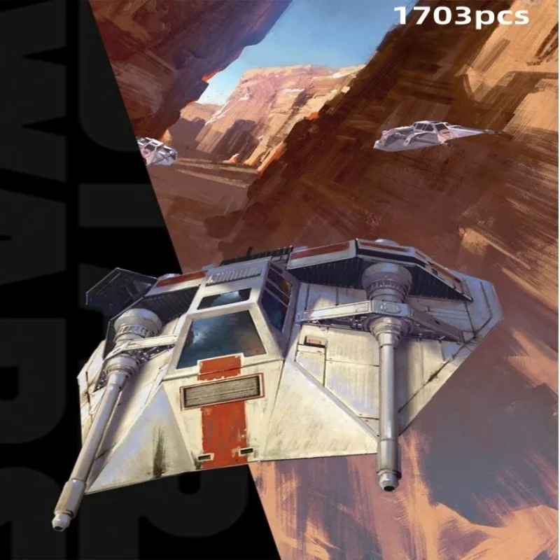 1703 darabos repülőgép modell építőkészlet sci-fi űrhajó
