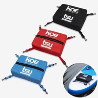 Waterproof Paddle Board Deck Bag Adjustable Shoulder Strap Sealed Zipper Multi Function Storage Cooler Bag for Kayak Accessories