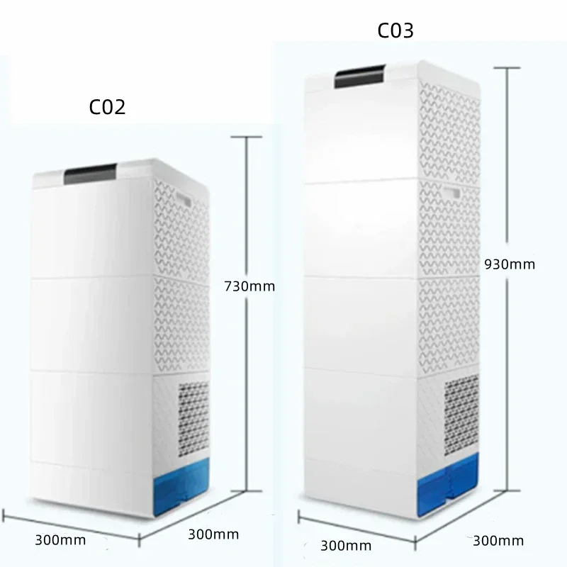 

Портативная машина для очистки воздуха 220 В для удаления формальдегида, большой фильтрующий элемент, мытье с активированным углем, офис