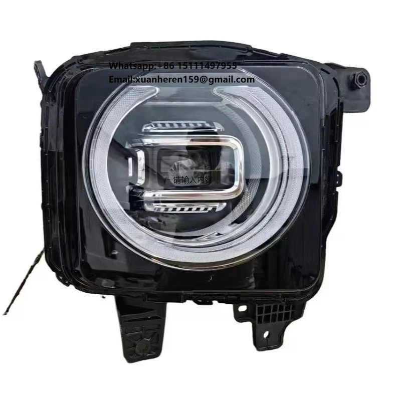 

Автомобильная фара для HAVAL H9 2025 4121103XKV4AA, модифицированная светодиодная фара, светодиодные линзы, дневные ходовые огни
