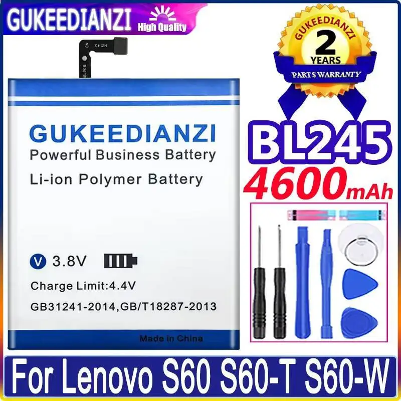 

Lightweight 4600Mah Long-Lasting For Lenovo S60 S60-T S60-W Mobile Phone Battery BL245