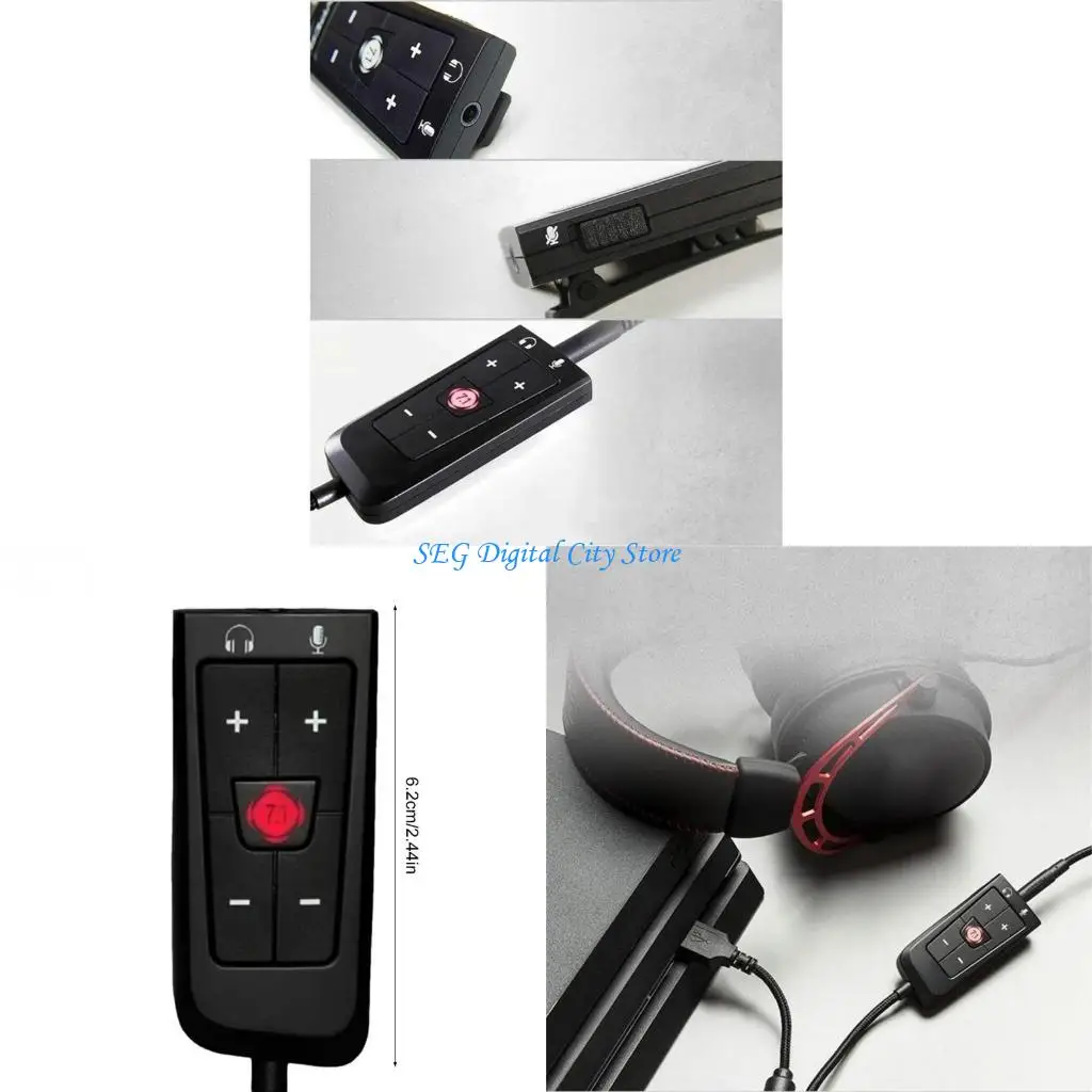 

Звуковая карта U75B с независимыми объемами и эффектами для Cloud 2 качественного звука