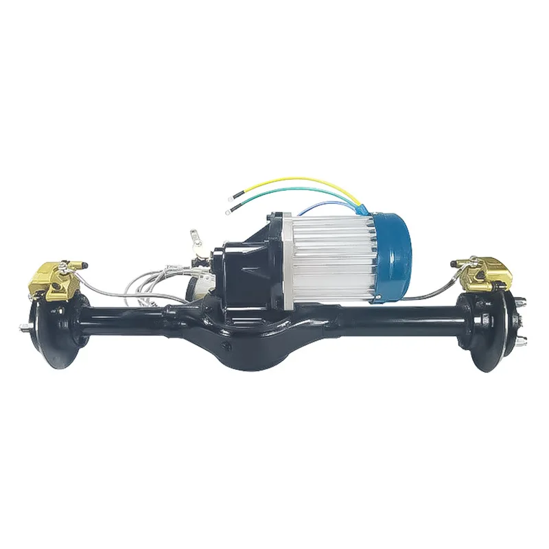 

Электрический трехколесный велосипед мощностью 1800 Вт, модифицированный дисковый тормоз, задняя ось в сборе, полный комплект мощного утяжеленного встроенного мостового привода