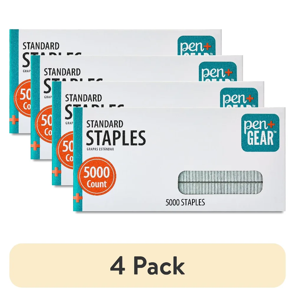 5000 Standard Staples for Office Home School Use Heavy Duty Staples Compatible with Most Staplers