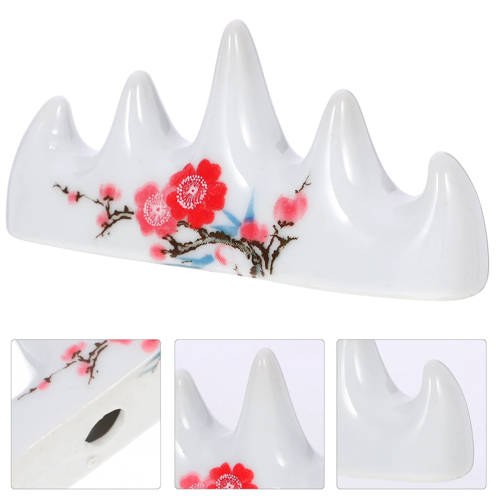 Ceramic Pen Holder Calligraphy Brush Storage Nice Ceramics Rest Chinese Rack for