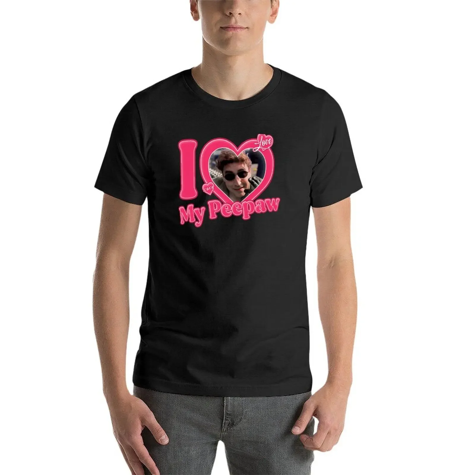 T-shirt graphique I Love My Peepaw pour hommes, chemises Anime pour les fans de sport, Alfred Molina, Docock, vêtements noirs, grande taille