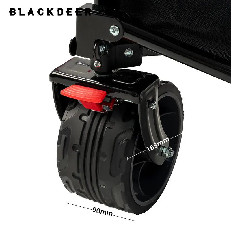 Carrello pieghevole Blackdeer carrello della spesa portatile per auto carrello da Picnic da campeggio staffa per tubi in acciaio carrello portaoggetti multifunzione