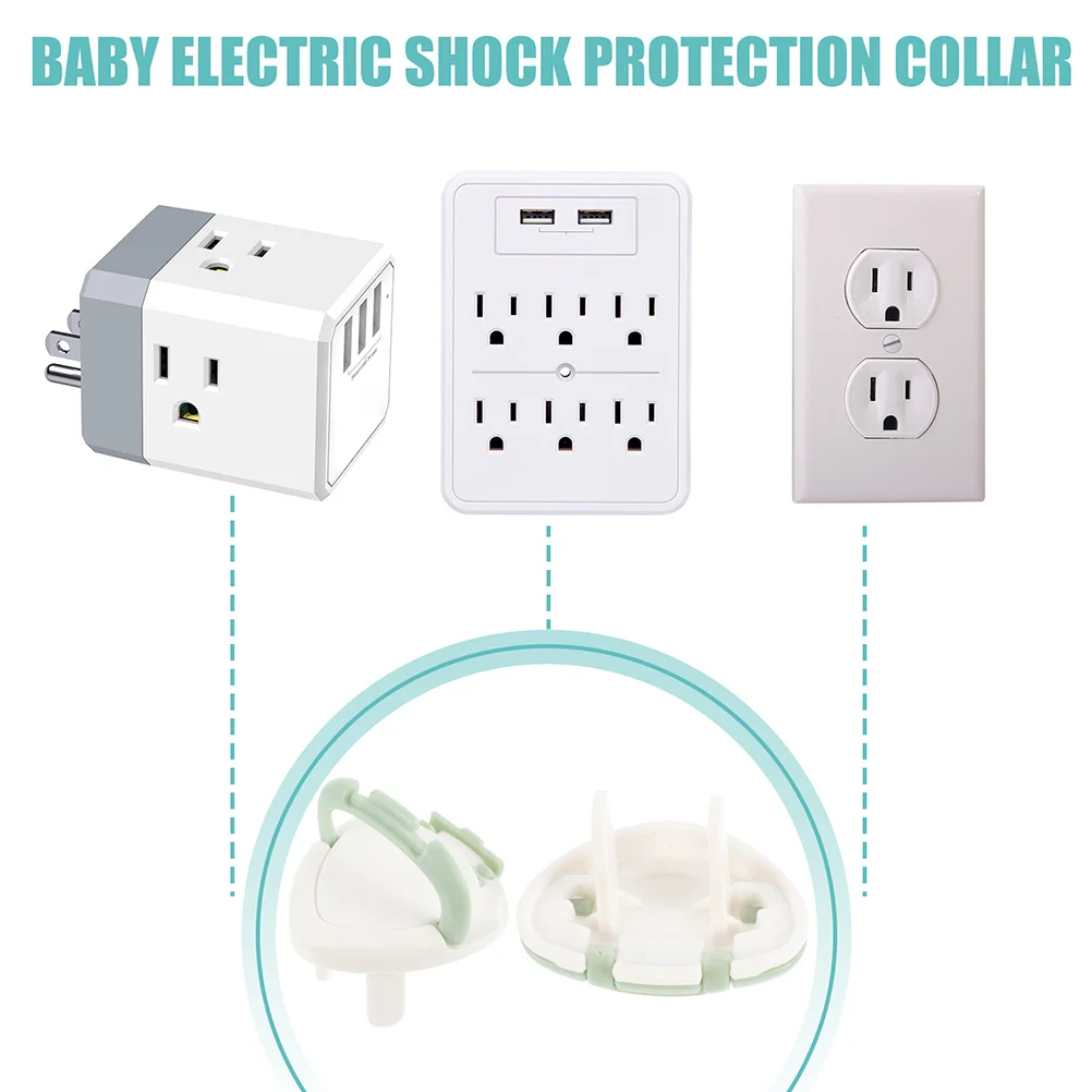 ฝาครอบปลั๊กไฟป้องกันเด็ก 24 ชิ้น ใช้ได้กับปลั๊กไฟทุกประเภท ผิวเรียบ ไม่มีขอบคม ป้องกันเด็ก ปลอดภัย