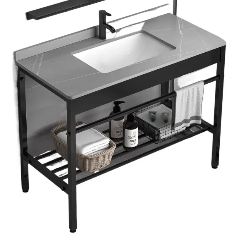 

Integrated Washbasin Washbasin Simple Rack Combined Balcony Bathroom Hotel Household