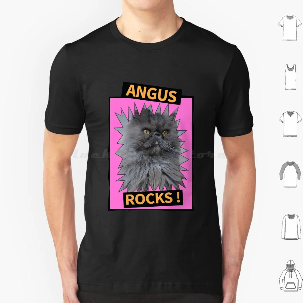 Angus Rocks Essential T Shirt T Shirt Men Women Kids 6xl Music Band Angus Young Angus Guitar Metal Young Bon Highway To Hell