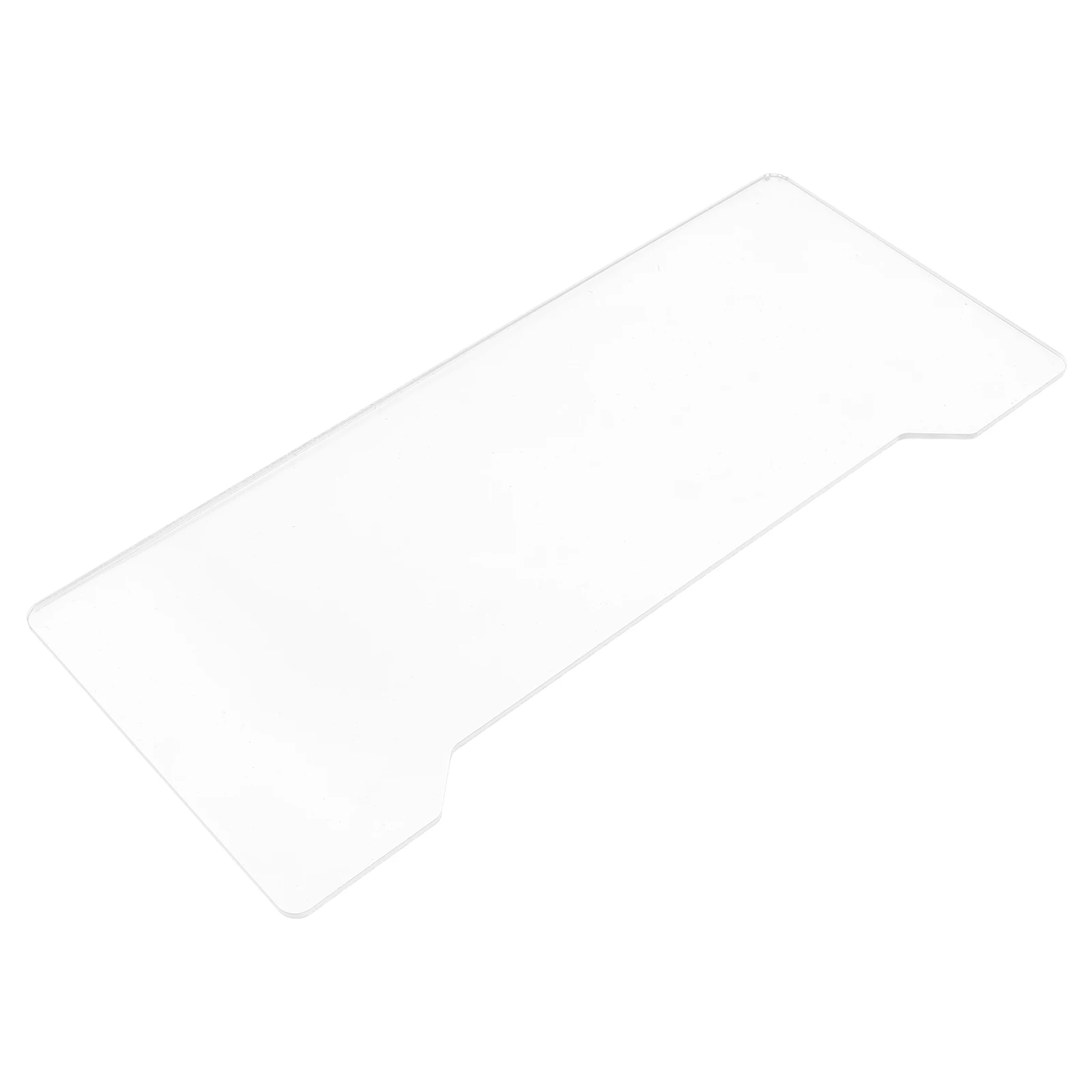 

Dust Cover Transparent Acrylic Laptop Keyboard Protector High Transparency Easy Clean Fits Laptops Computers Thin Design