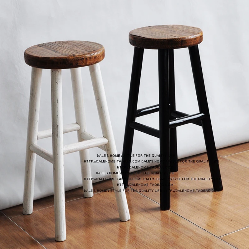 Jewelry Nail bar stools Modern Presentoir Vintage Vanity European European wood stool Bathroom Korean taburete Unique Furniture