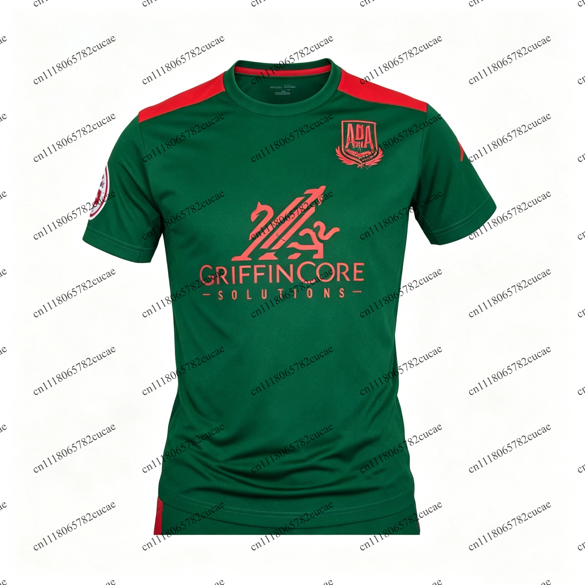 2026-27 Spain Adult Child Sports A-AD Alcorcón Breathable Quick-Drying Football Jersey Men Women Home Soccer Fans Casual T-shirt
