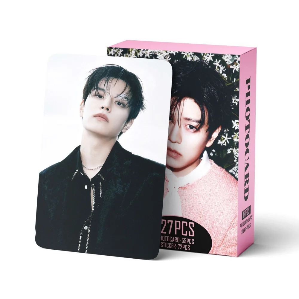 127PCS new kpop StrayKids DO IT Kim Seung min SK album small card stickers greeting cards photos postcards LOMO card gifts