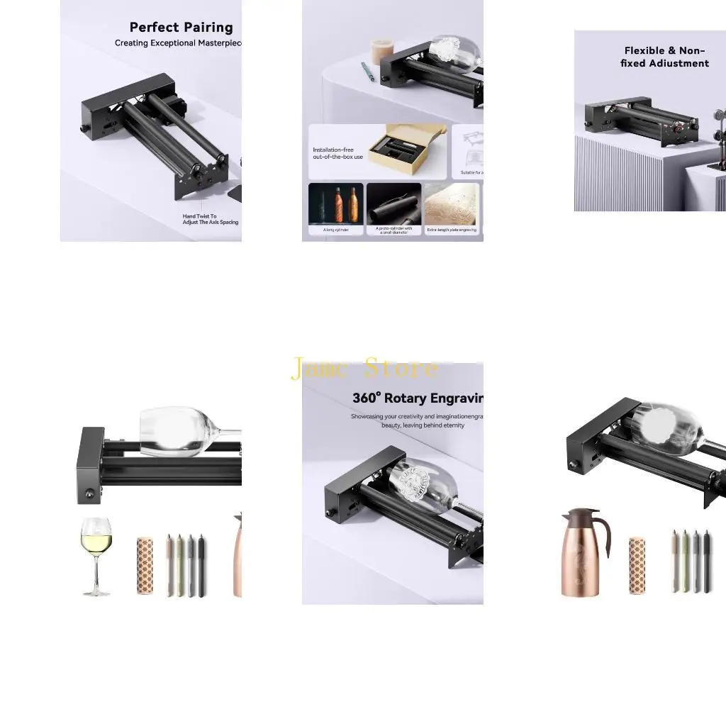 LX0B Multipurpose Roller Support Engraving Machine Rotary Roller Engraving Module