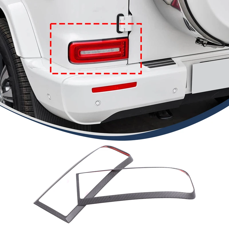 

Rear Tail Light Frame Trim Sticker Rear Brake Light Decor Cover For Mercedes Benz G Class W463A W463A2 W465 2019-2026 Accessory