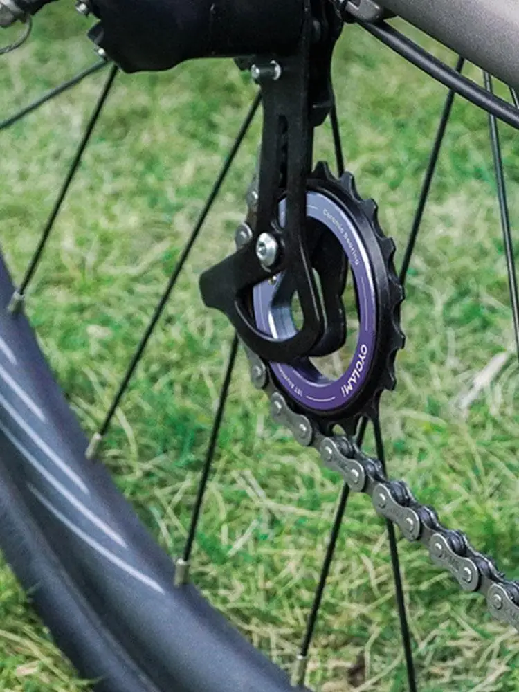 AliExpress NONE 18T Hollow Eccentric Oversized Pulley Wheel for Rear Derailleur - Ceramic Bearing, DIY Bike Part for Shimano R8000/7000