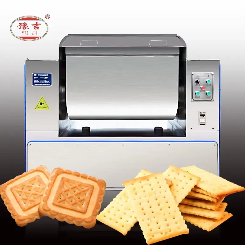2026 Yuji New Automatic Horizontal Mixer Mixing Wheat Milk Dough Commercial Bakery Use Food Grade Stainless Steel High
