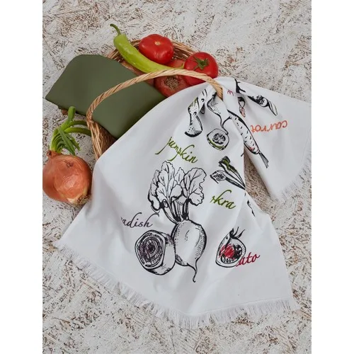 Ecocotton Organic Cotton 45 X65Cm Tea Towel-Mixvega