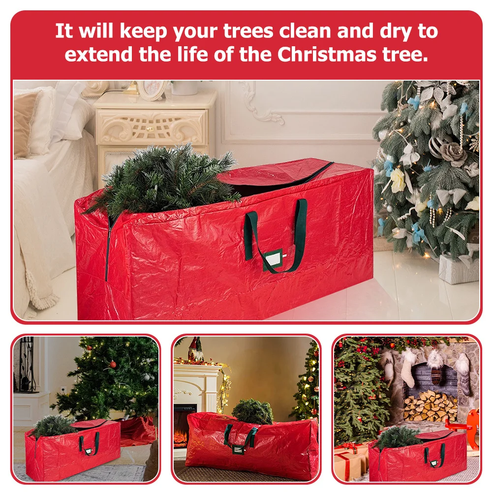 

Waterproof Christmas Tree Storage Bag Heavy Duty Tear Resistant Large Capacity Bag for Indoor Outdoor Tree Care