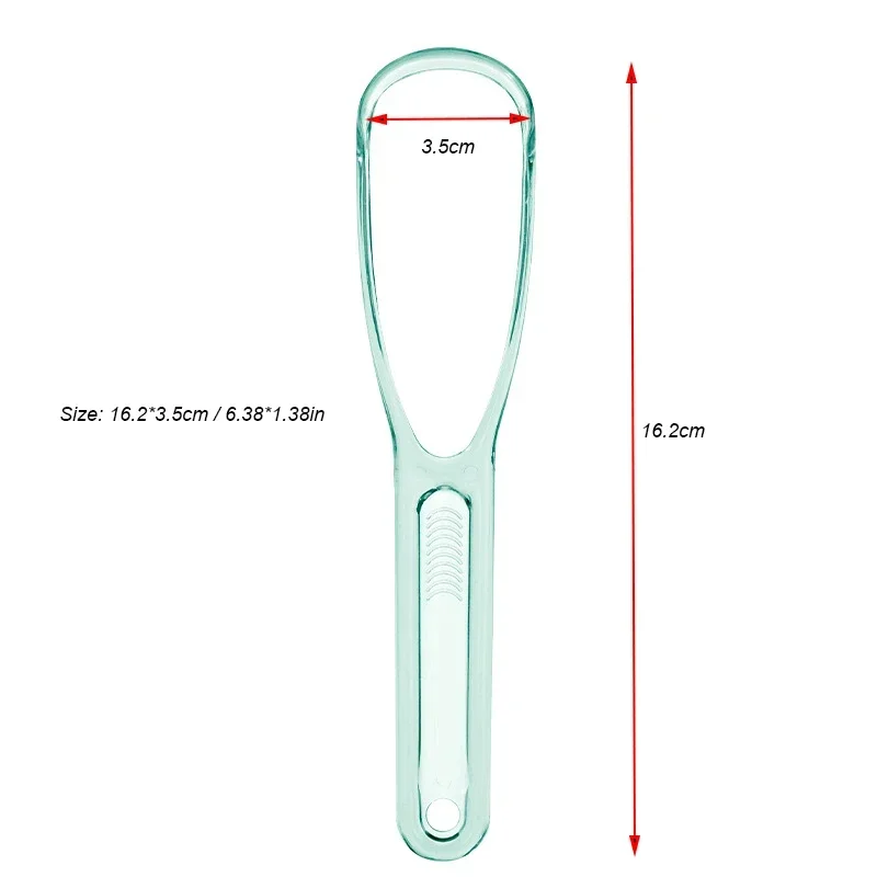 Newest Personal Adult Tongue Scraper Food Grade Tongue Coated Cleaning Brush Keep Fresh Breath Oral Hygiene Care Cleaner Tools