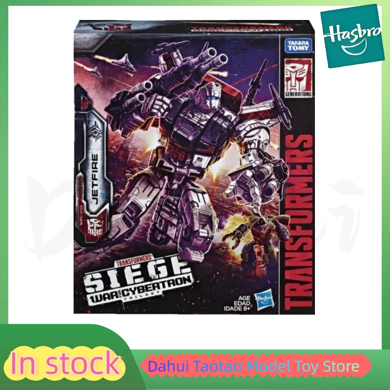 En stock, figurine robot articulée de collection Hasbro Transformation Battle for Cybertron Series Siege Skyfire Commander Level, cadeau