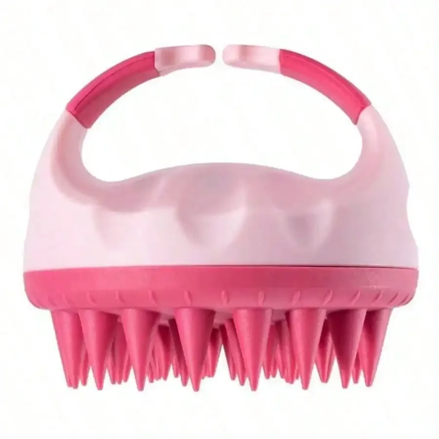 Scalp Scrubber, Shampoo, Brush, Massager, Clean Scalp, Comb, Handle, Shampoo Brush, Scalp Exfoliating Brush, Massage Comb