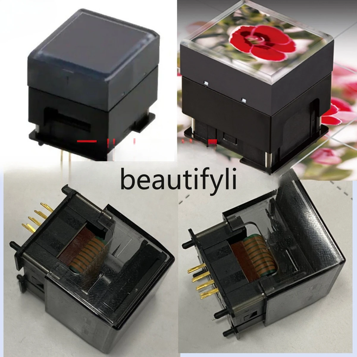 

IS-F15ACP4 Display switch Smart switch Color borderless luminous button ISF15ACP4