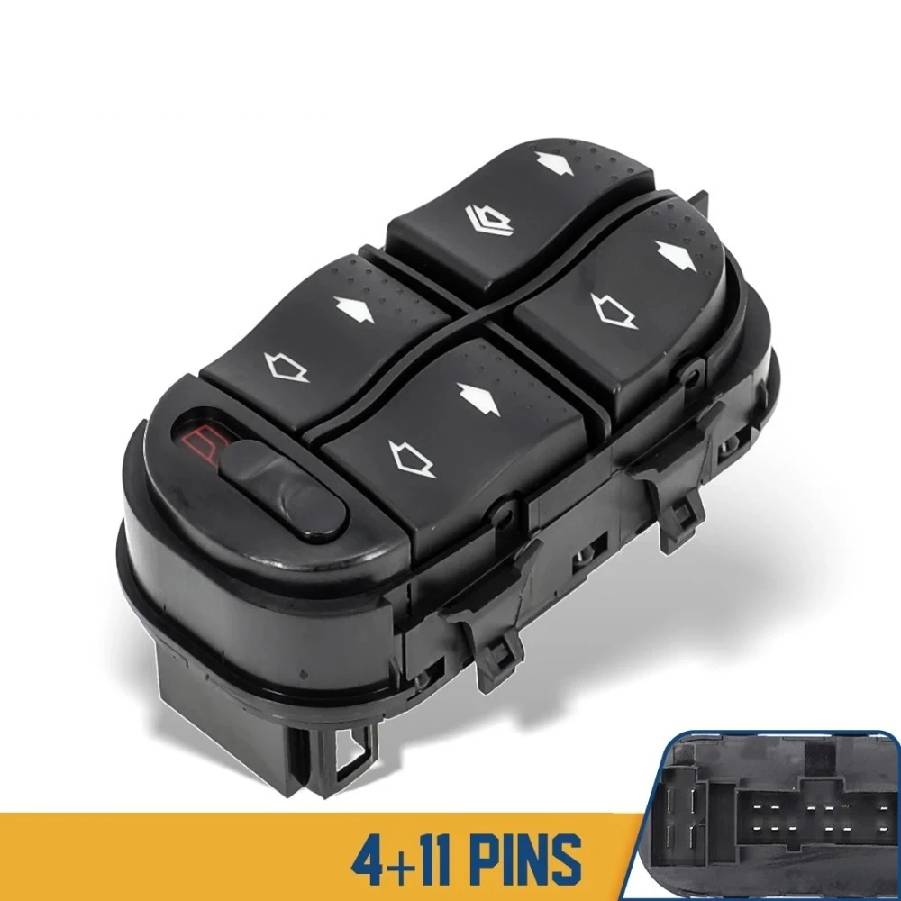 

7S4Z-14529-A YS4Z14529BA 7S4Z14529A SW7219 1S9144 Переключатель управления электрическим стеклоподъемником для Ford Focus 2000-2007 15 контактов