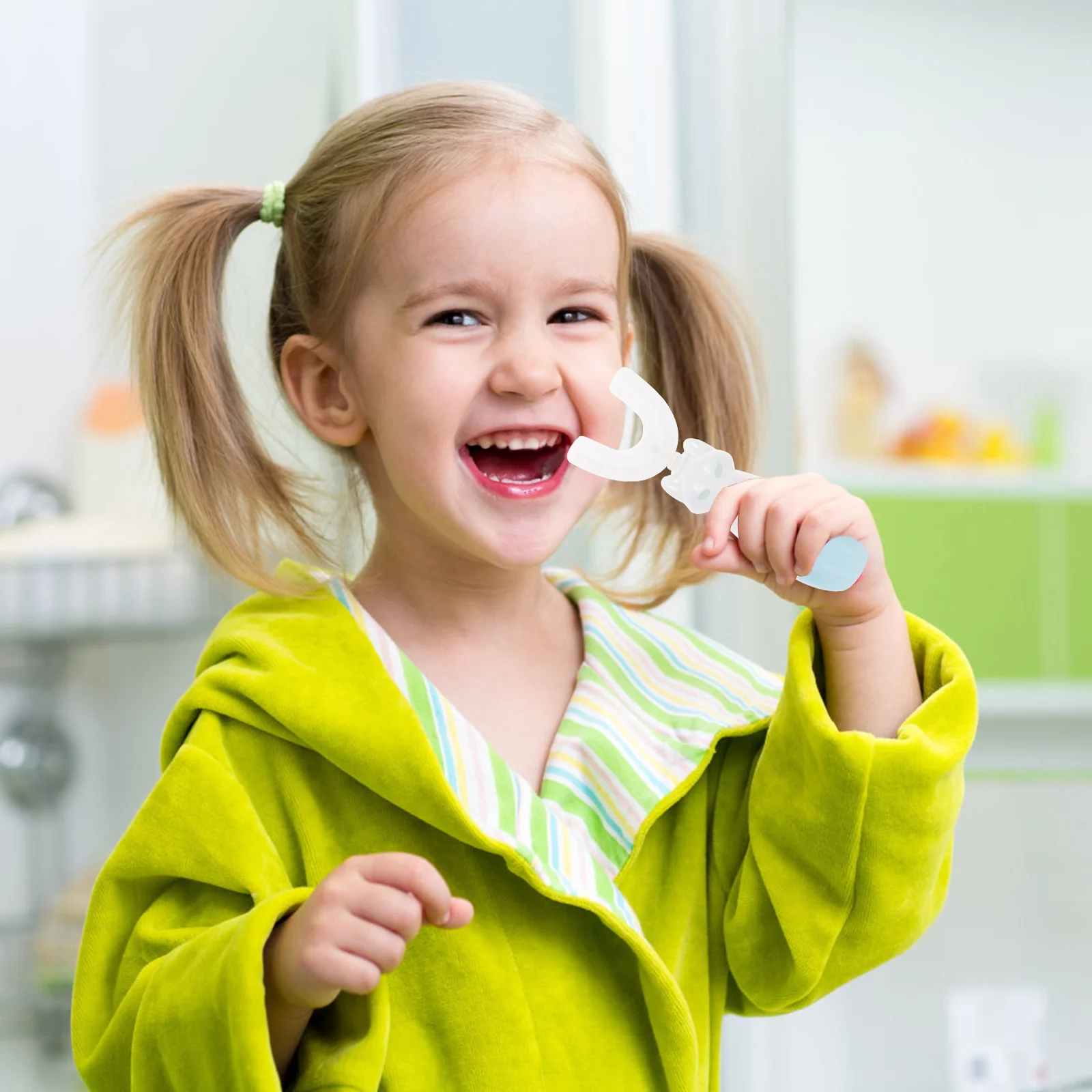 

Baby Electric Toothbrush Kids U Type Automatic Children Toddler Safe Durable Gifts Christmas Birthday