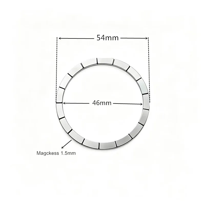 1,5 mm ultradunne N52 neodymium MagSafe magneetring DIY draadloze oplaad MagSafe componenten voor telefoonhoesje en autohouder.