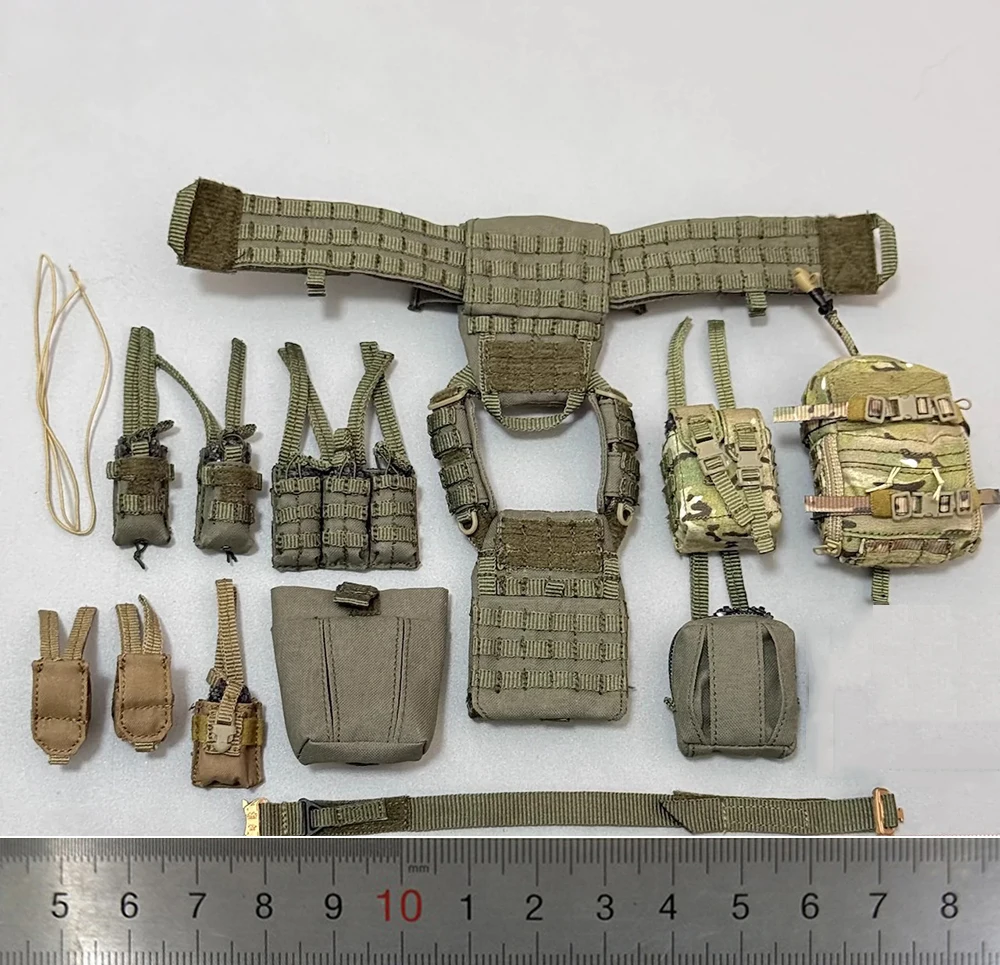 

1/6 EASY&SIMPLE ES 26066 The Russian Doll Action Figure Soldier Toy Model Hang Chest Vest Bag Waist Belt For 12" Scene Component