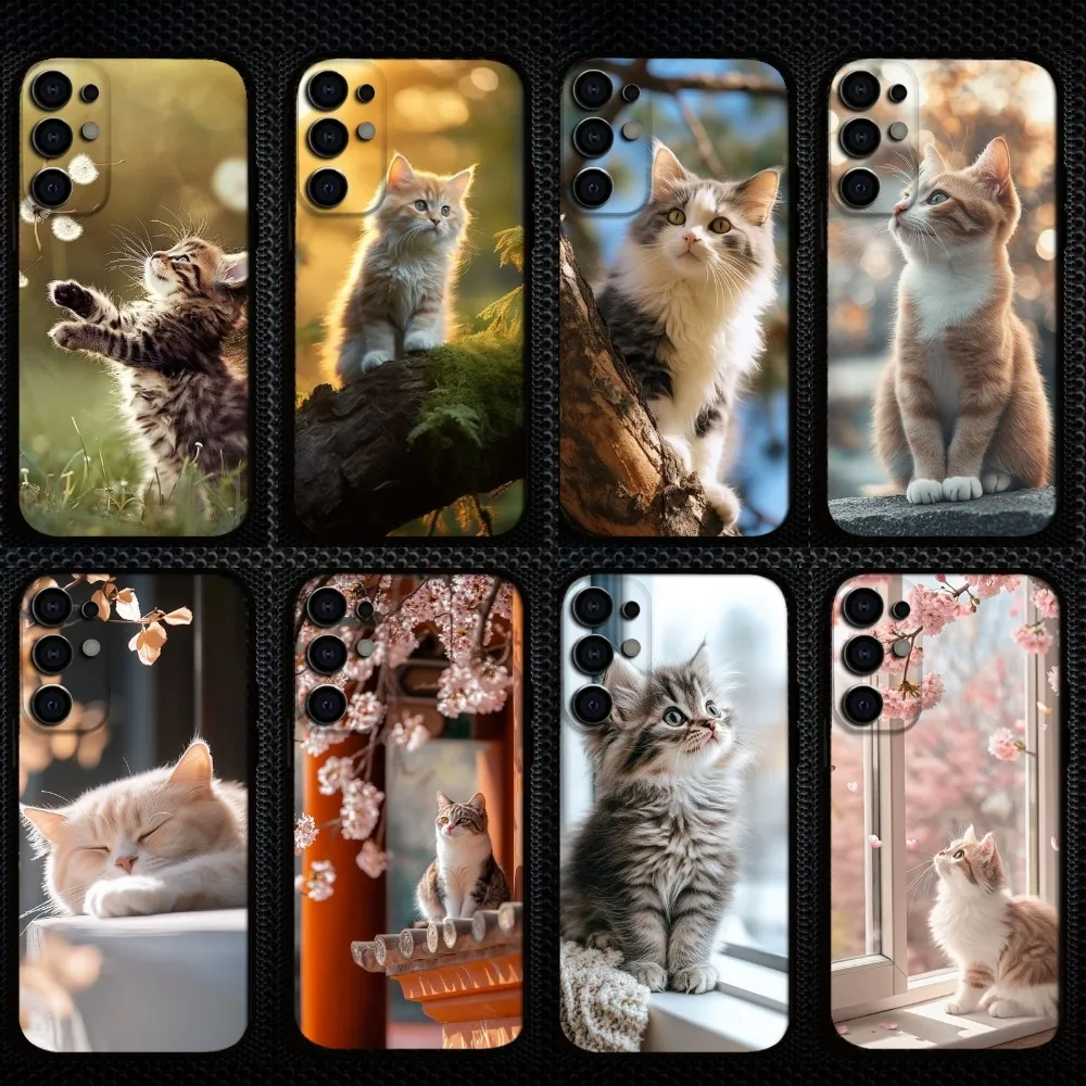 

Cyberpunk Cool Girl Phone Case For Samsung S25/S24/S23/S22/S21/S20/Plus,Fe,Lite/Others Black Cover