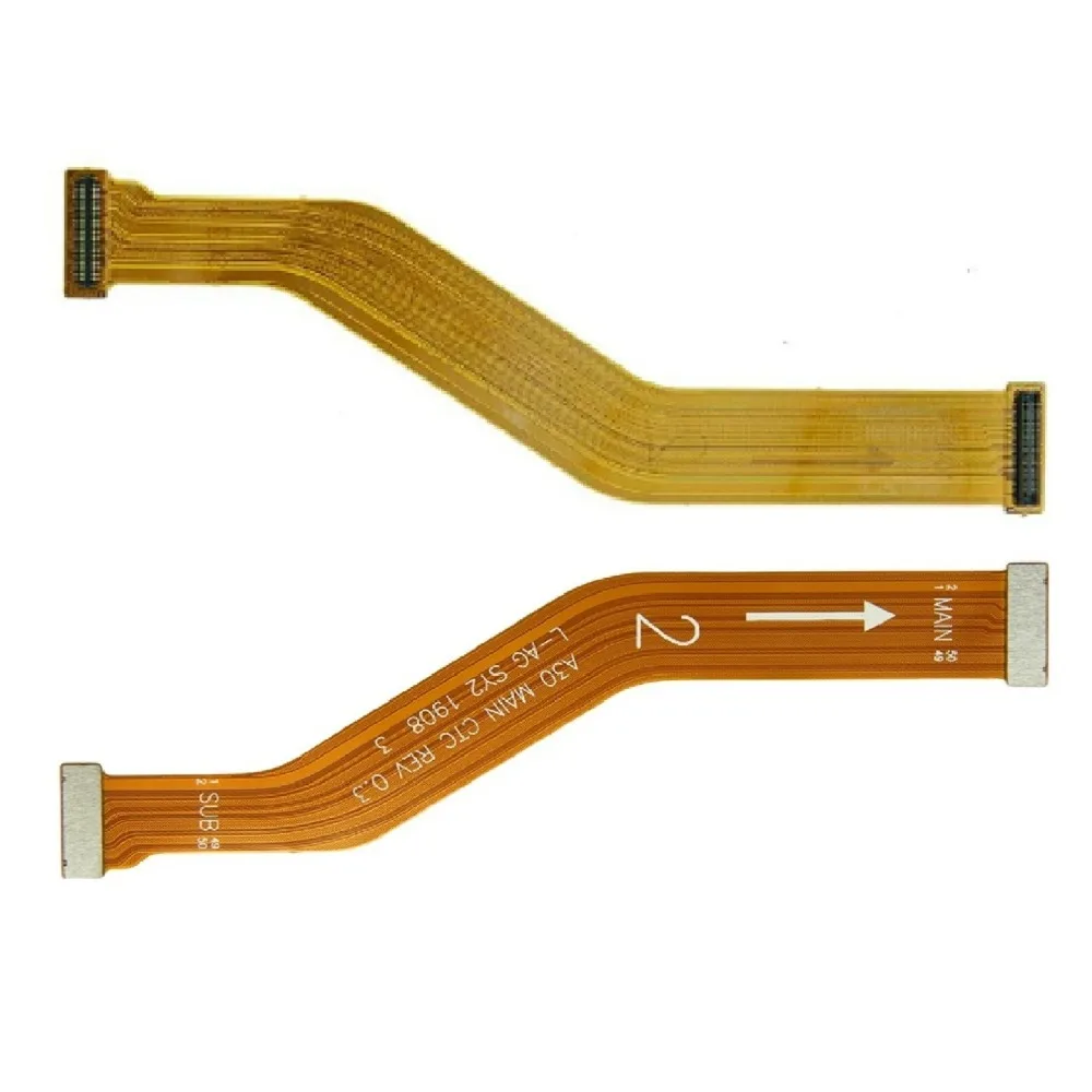 Main Flex Charging Port Connector Cable Replacement Parts For Samsung Galaxy A30 A305