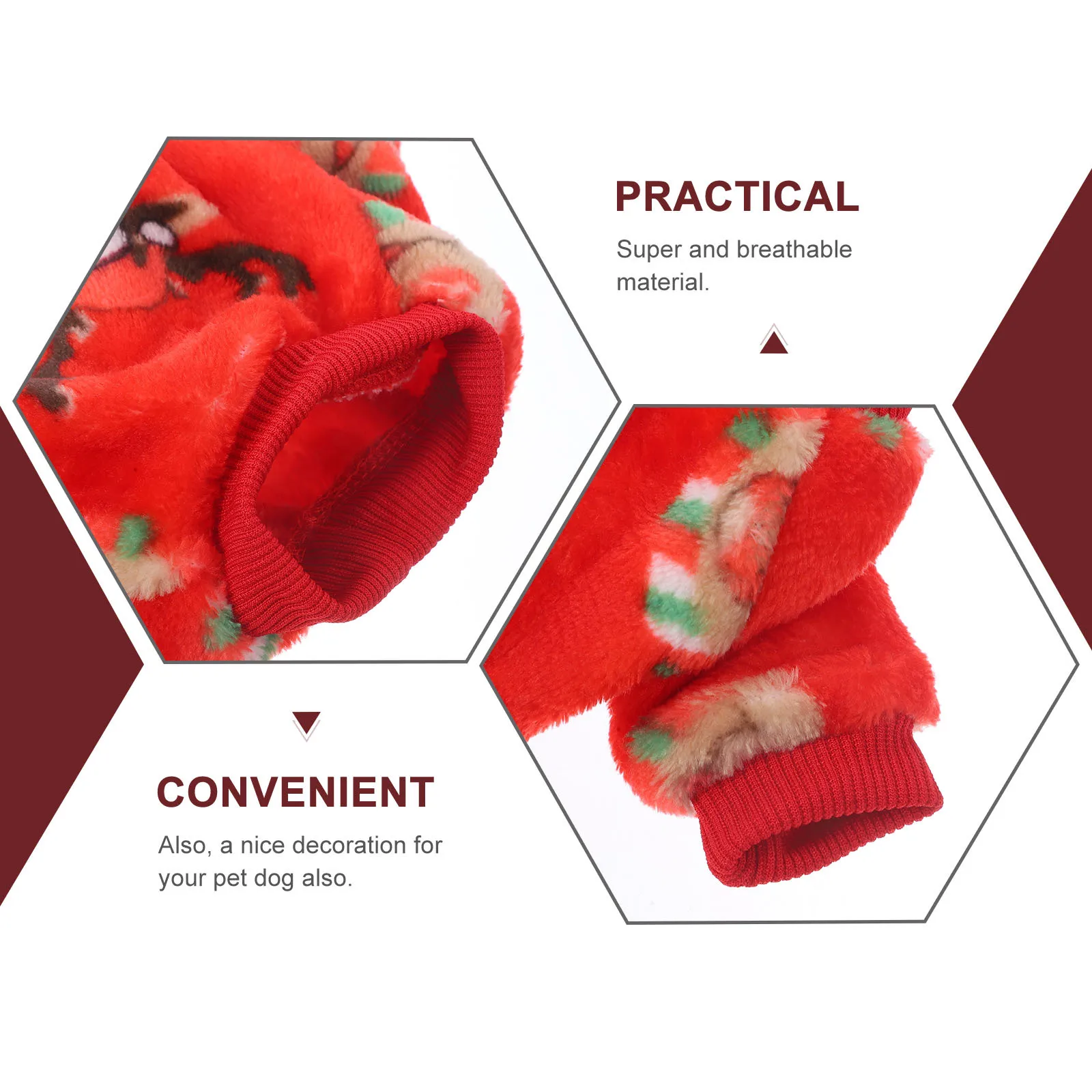 

Xmas Dogs Costume Comfortable Puppy Clothes Christmas Party Dog Decorative Clothing S Puppy Costume Christmas Party Dog Clothes