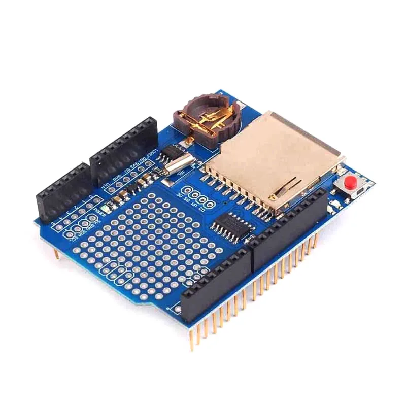 XD-204 Data Logger Module Logging Recorder Shield V1.0 For Arduino UNO SD Card Expansion board with clock compatible with UNO R3