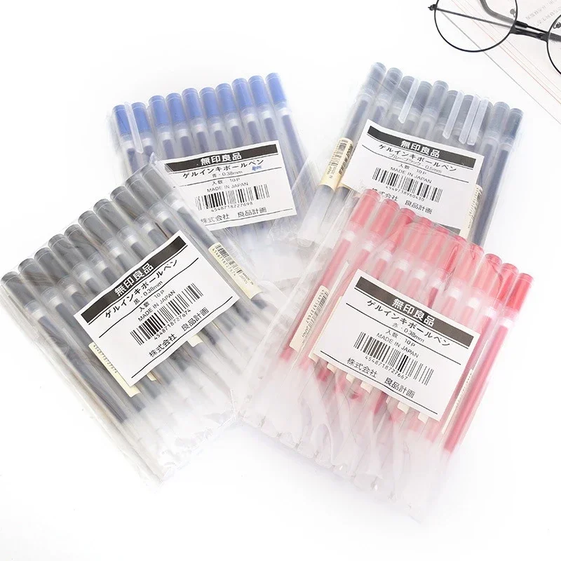 10-30 sztuk/zestaw długopisów – Muji Stationery Gel Pen recenzja i cena