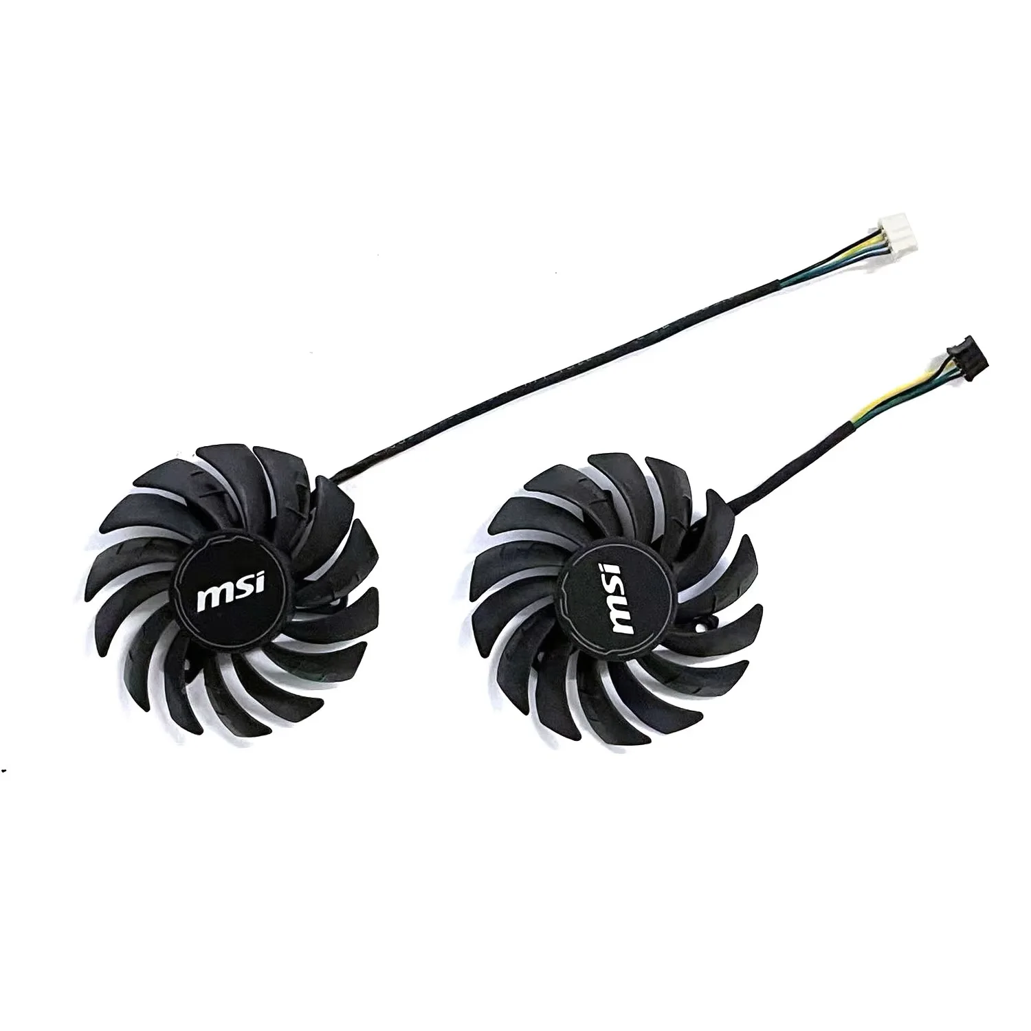 Brand new 70MM 4PIN PLD08010S12HH RX 6500 XT GPU fan For MSI Radeon RX 6500 XT MECH 2X 4G graphics card replacement