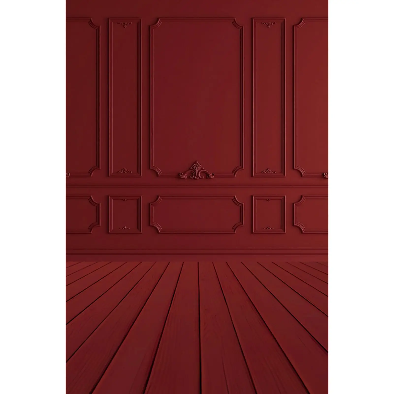 Red Photography Backdrop New Year Christmas Birthday Party Decoration Background Vintage Western Living Room Photo Wall Supplier